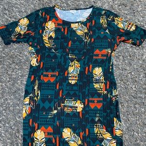 LulaRoe maxi shirt
